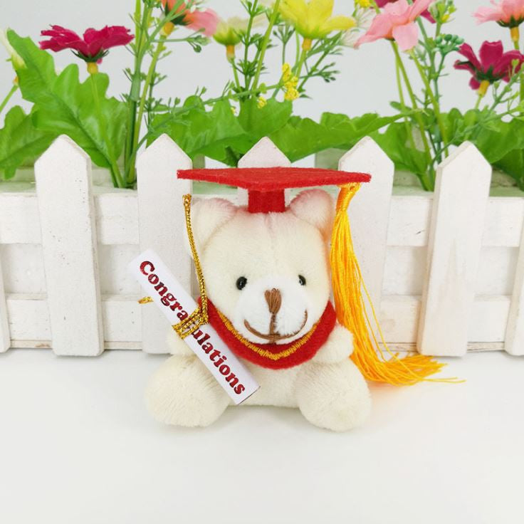 5pcs/Pack 7cm Graduation Teddy Bear