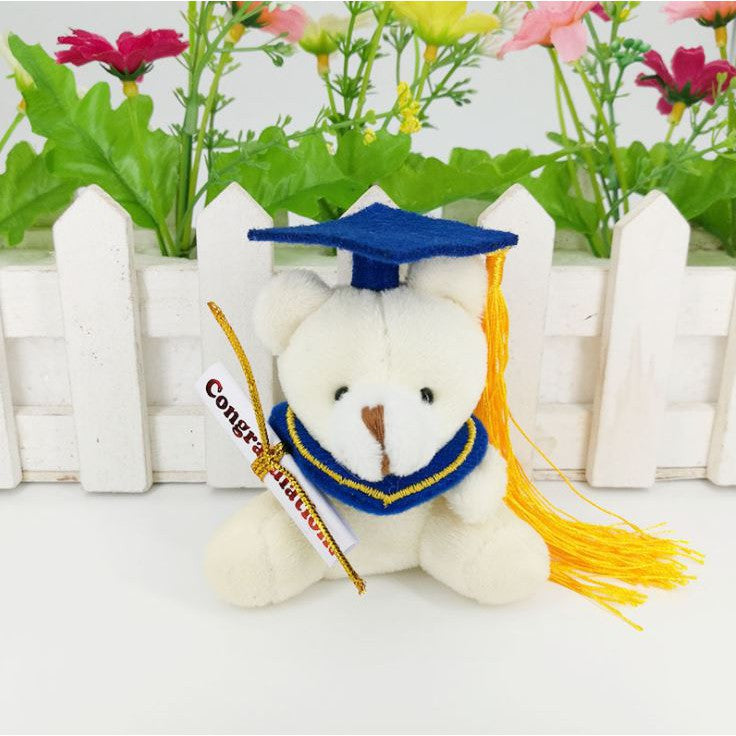5pcs/Pack 7cm Graduation Teddy Bear