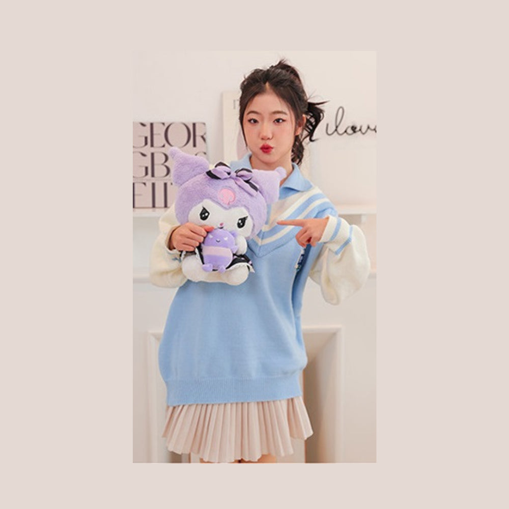 35cm/60cm/100cm Kuromi Dolls Stuffed Toys