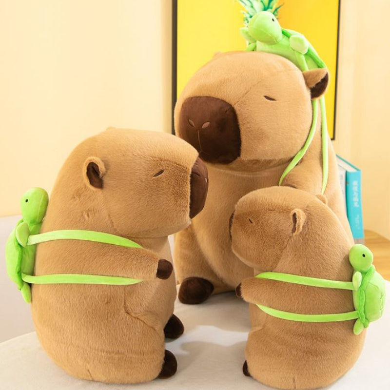 Capybara Plush Toy ā Patung Lembut Capybara Comel 35cm/55cm/90cm | Bantal Peluk Stuffed Animal Gift Hadiah