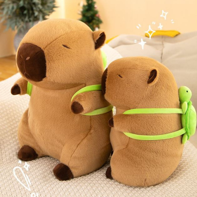 Capybara Plush Toy ā Patung Lembut Capybara Comel 35cm/55cm/90cm | Bantal Peluk Stuffed Animal Gift Hadiah