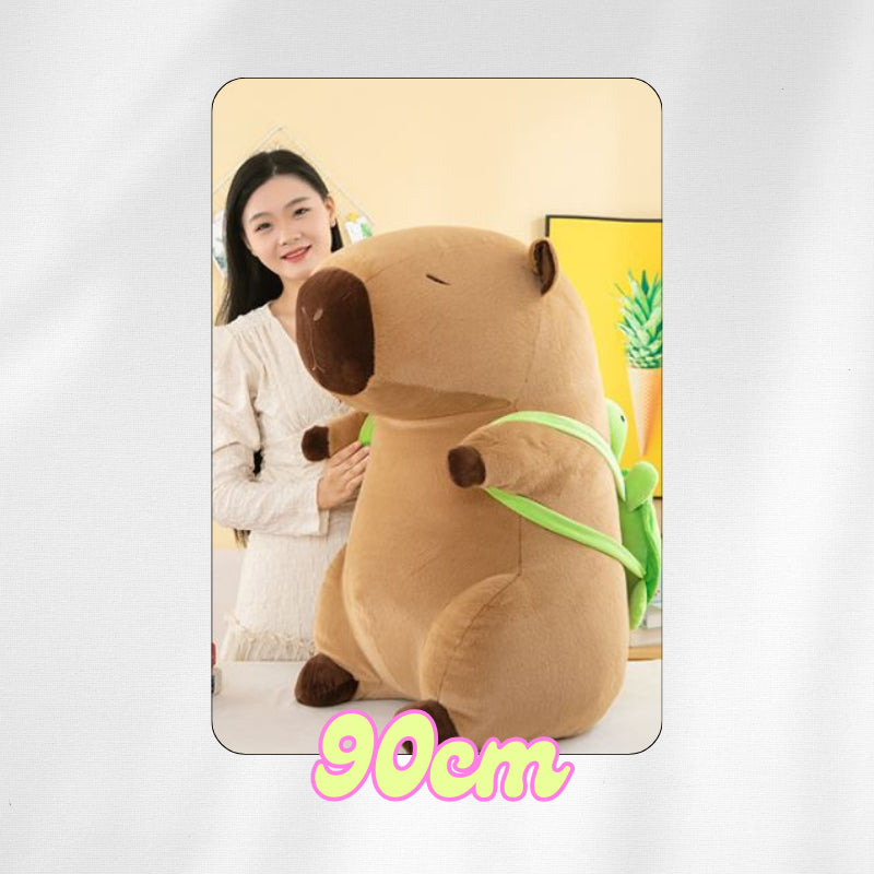 Capybara Plush Toy ā Patung Lembut Capybara Comel 35cm/55cm/90cm | Bantal Peluk Stuffed Animal Gift Hadiah