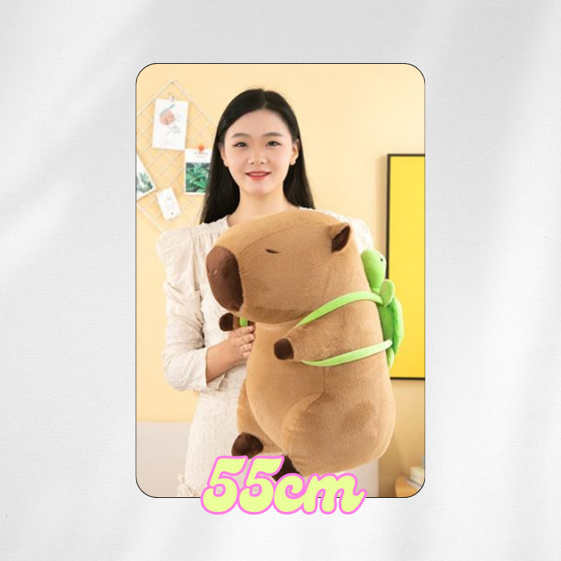 Capybara Plush Toy ā Patung Lembut Capybara Comel 35cm/55cm/90cm | Bantal Peluk Stuffed Animal Gift Hadiah