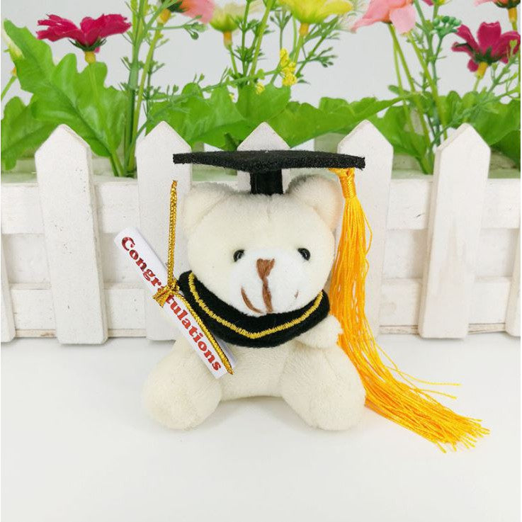 5pcs/Pack 7cm Graduation Teddy Bear