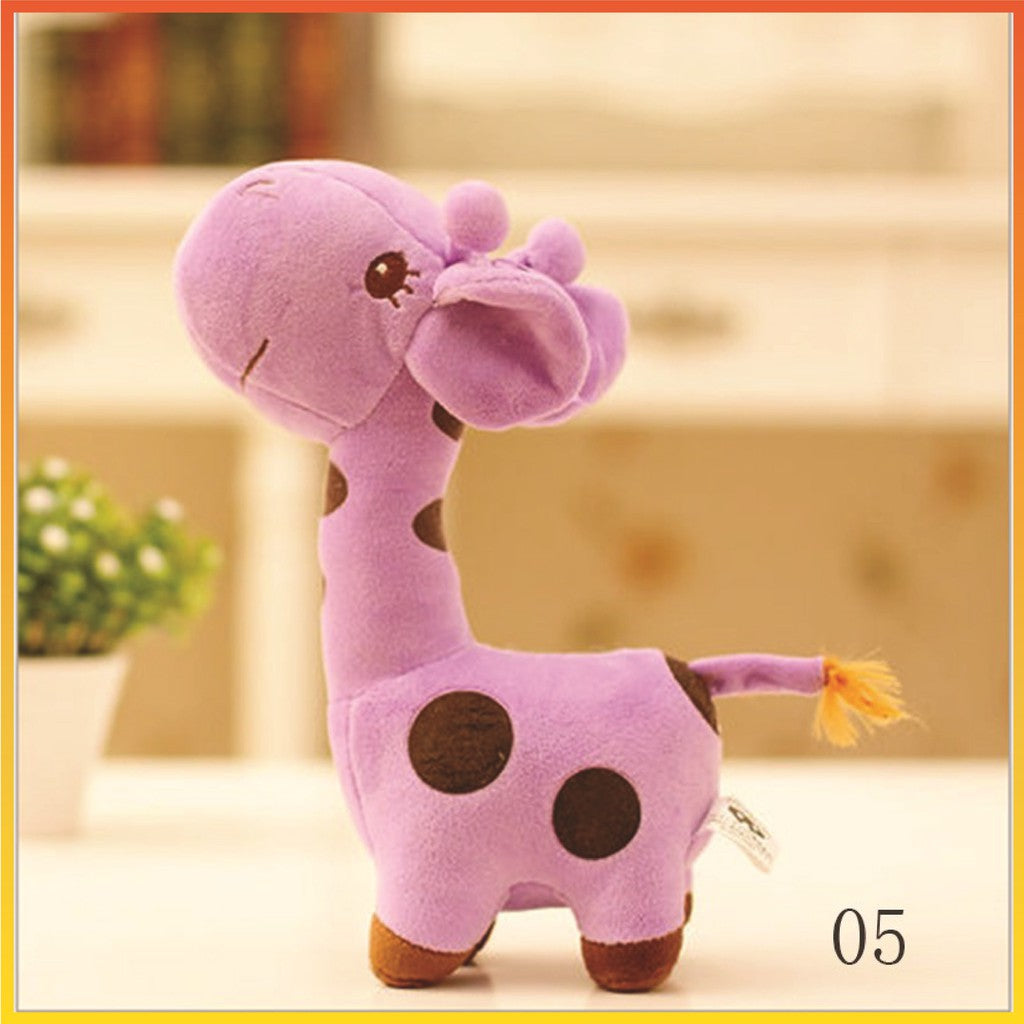 18cm Mini Giraffe Doll Animal Stuffed Toys (3pcs/Pack)