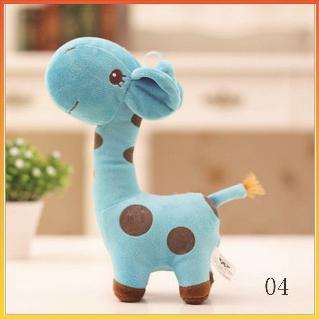 18cm Mini Giraffe Doll Animal Stuffed Toys (3pcs/Pack)