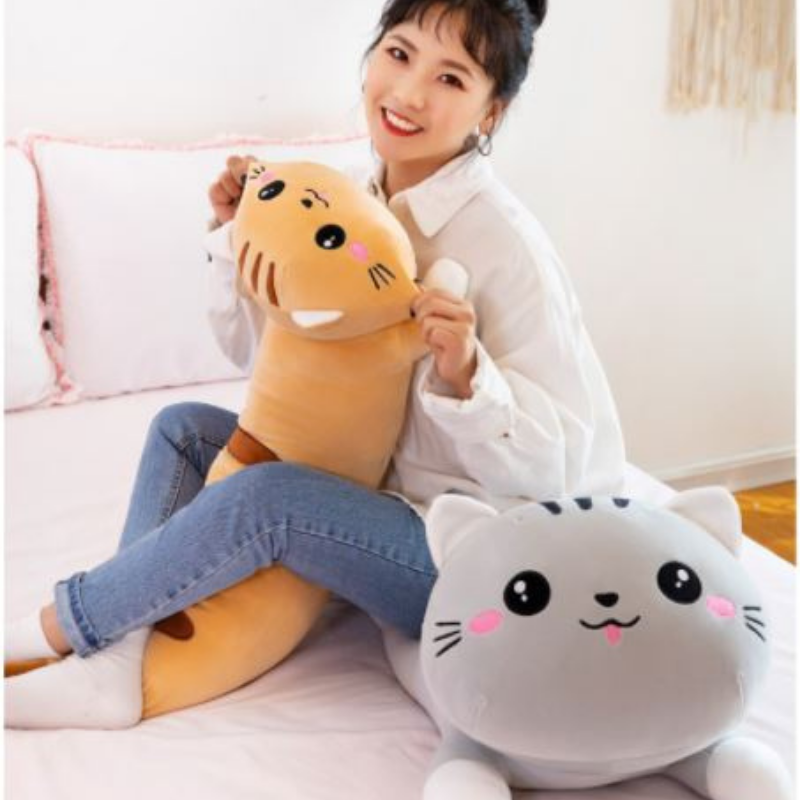 Kawaii Cat Pillow - 50cm/70cm/130cm