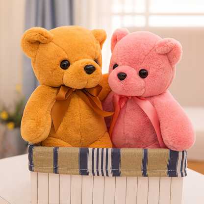 Small Ribbon Teddy Bear - 30cm