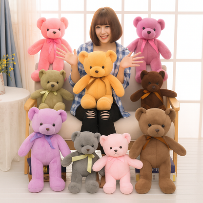 Small Ribbon Teddy Bear - 30cm