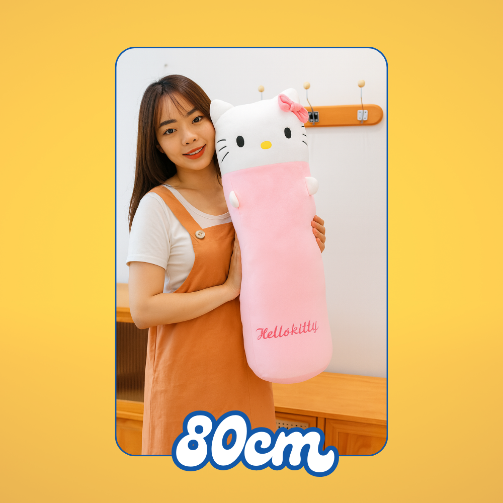 Kuromi Melody Hello KT Bolster - 60cm/80cm/100cm