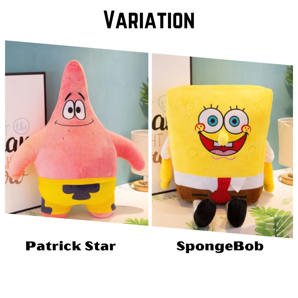 35cm/70cm Spongebob Patrick Cartoon Dolls Stuffed Toys