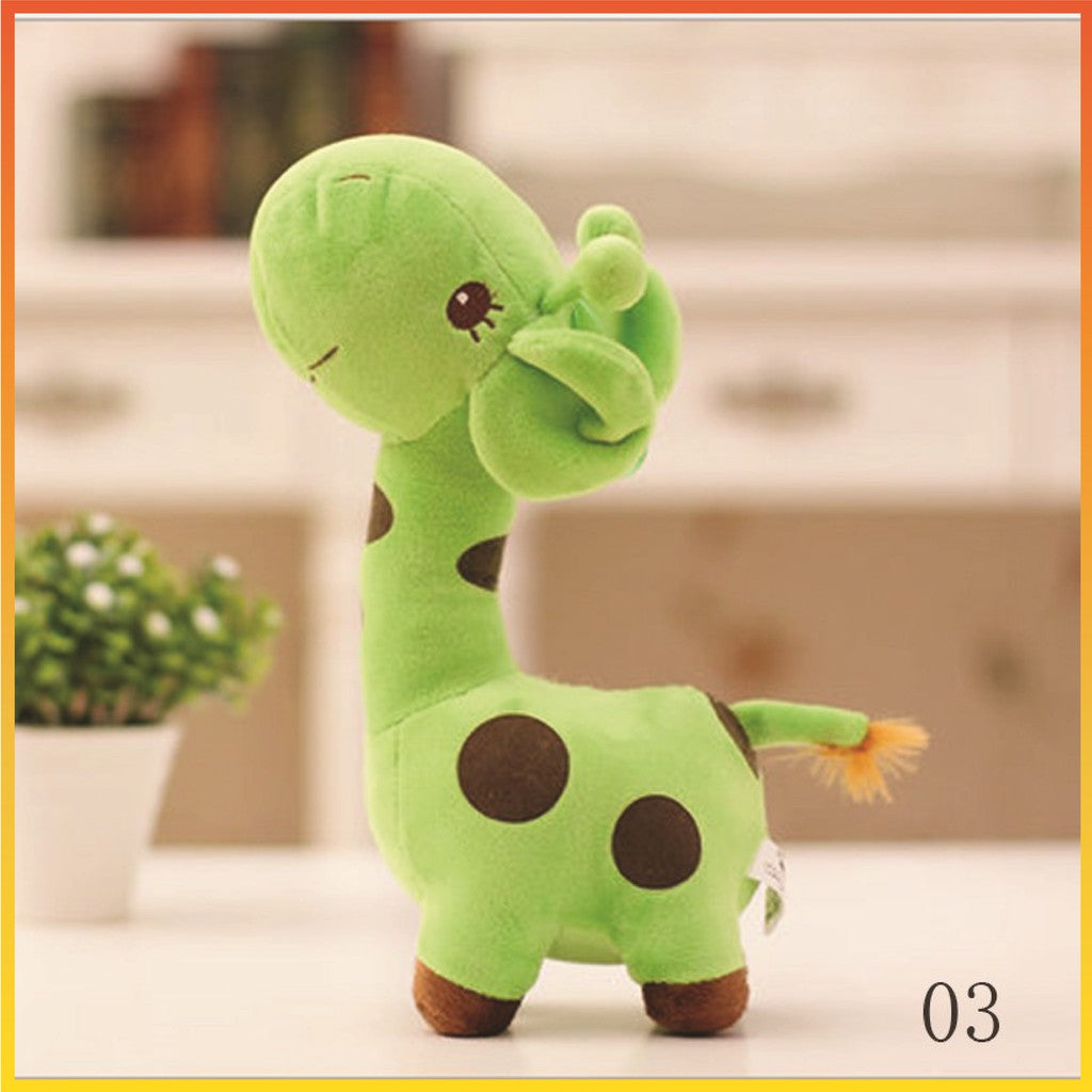 18cm Mini Giraffe Doll Animal Stuffed Toys (3pcs/Pack)