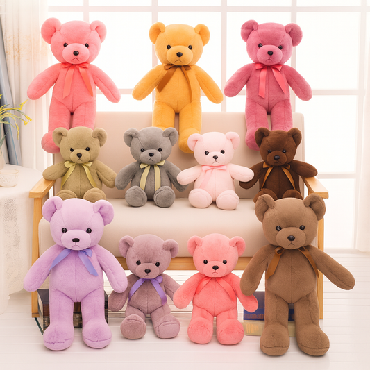 Small Ribbon Teddy Bear - 30cm