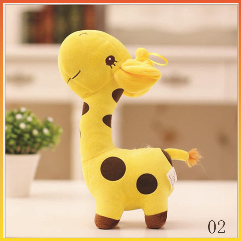 18cm Mini Giraffe Doll Animal Stuffed Toys