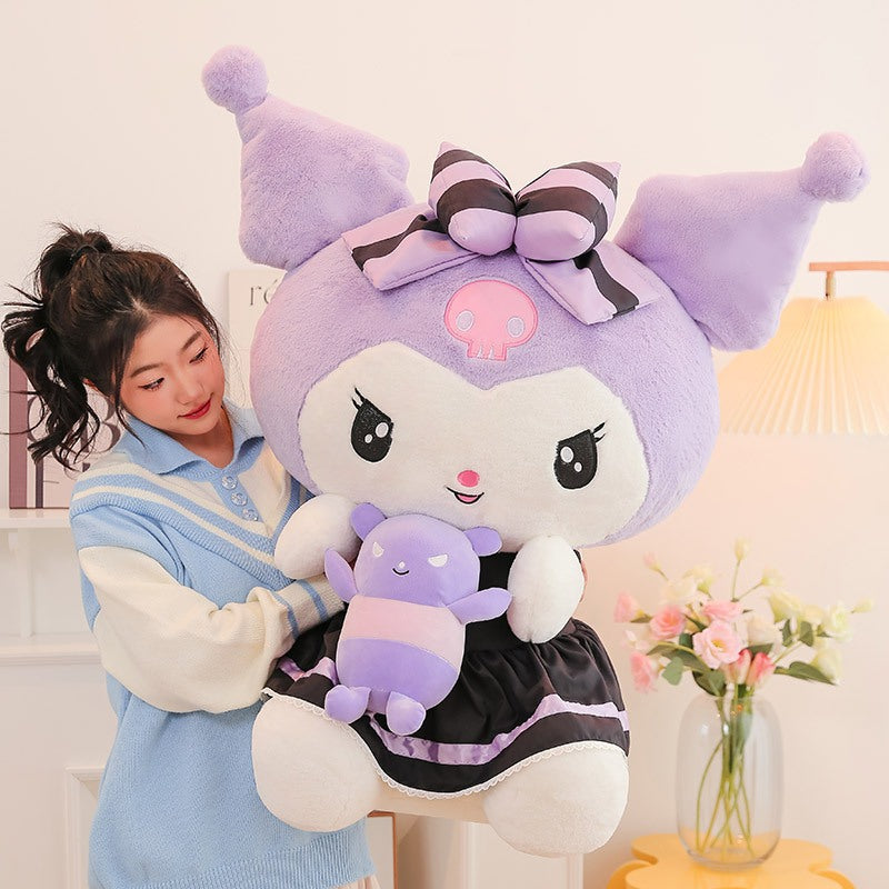 35cm/60cm/100cm Kuromi Dolls Stuffed Toys