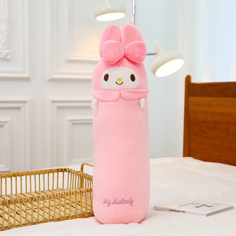 60cm/80cm/100cm Kuromi Melody Round Pillow Bolster Dolls