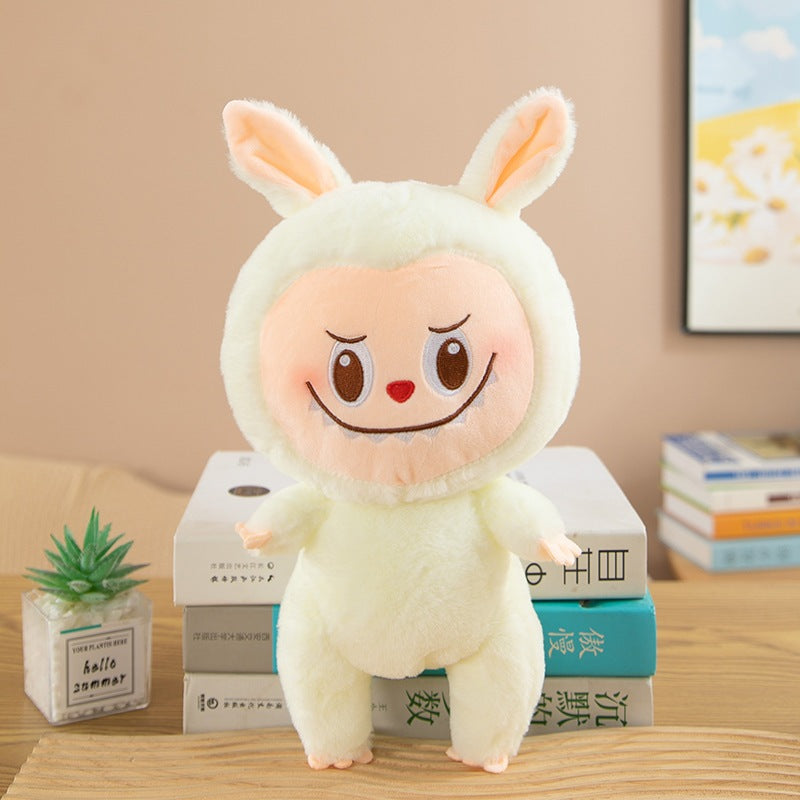 30cm Labubu Plush Toy Soft Cuddly Doll in Various Colors Ideal for Snuggles and Gifts