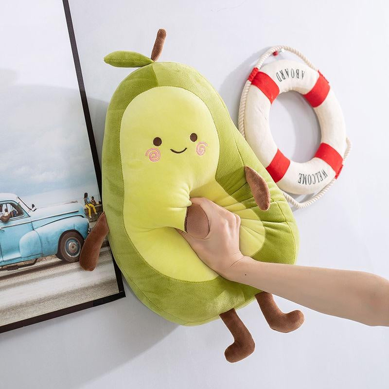 [SH] 35cm/65cm/90cm Avocado Doll Cute Plushie Soft Toys Fruit Soft Toys Best Hug Children Doll