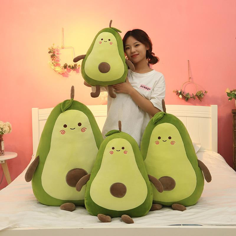 35cm/65cm/90cm Avocado Doll Cute Plushie Soft Toys Fruit Soft Toys Best Hug Children Doll
