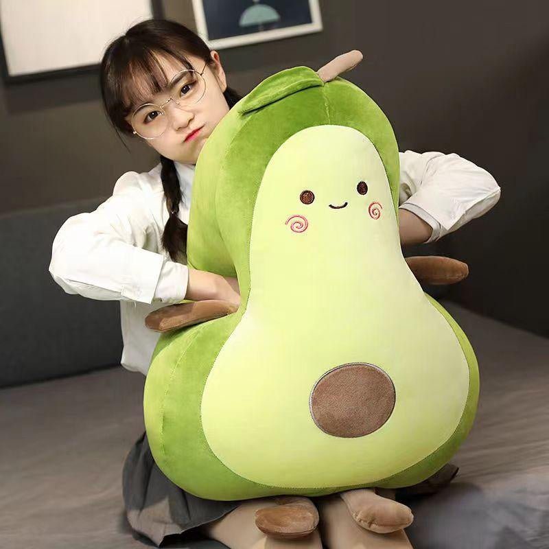 [SH] 35cm/65cm/90cm Avocado Doll Cute Plushie Soft Toys Fruit Soft Toys Best Hug Children Doll