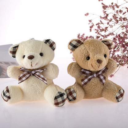 Mini Teddy Bear with Keyring - 11cm (5pcs/pack)