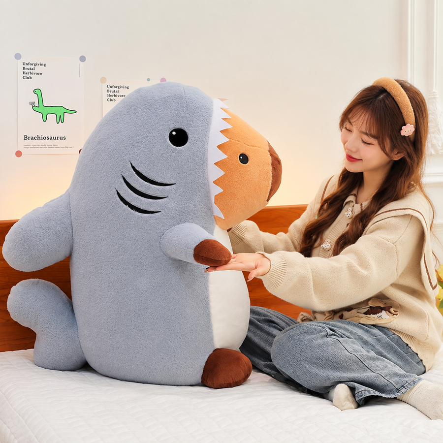 Capybara Shark Plushie – photo 2