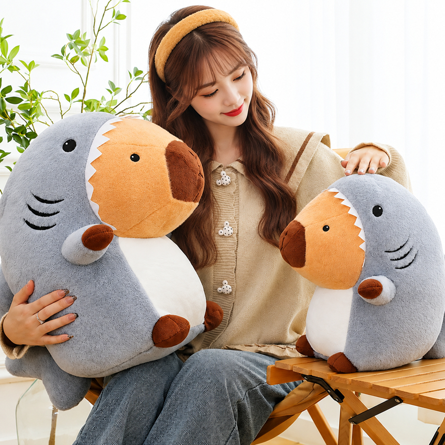 Capybara Shark Plushie – photo 4