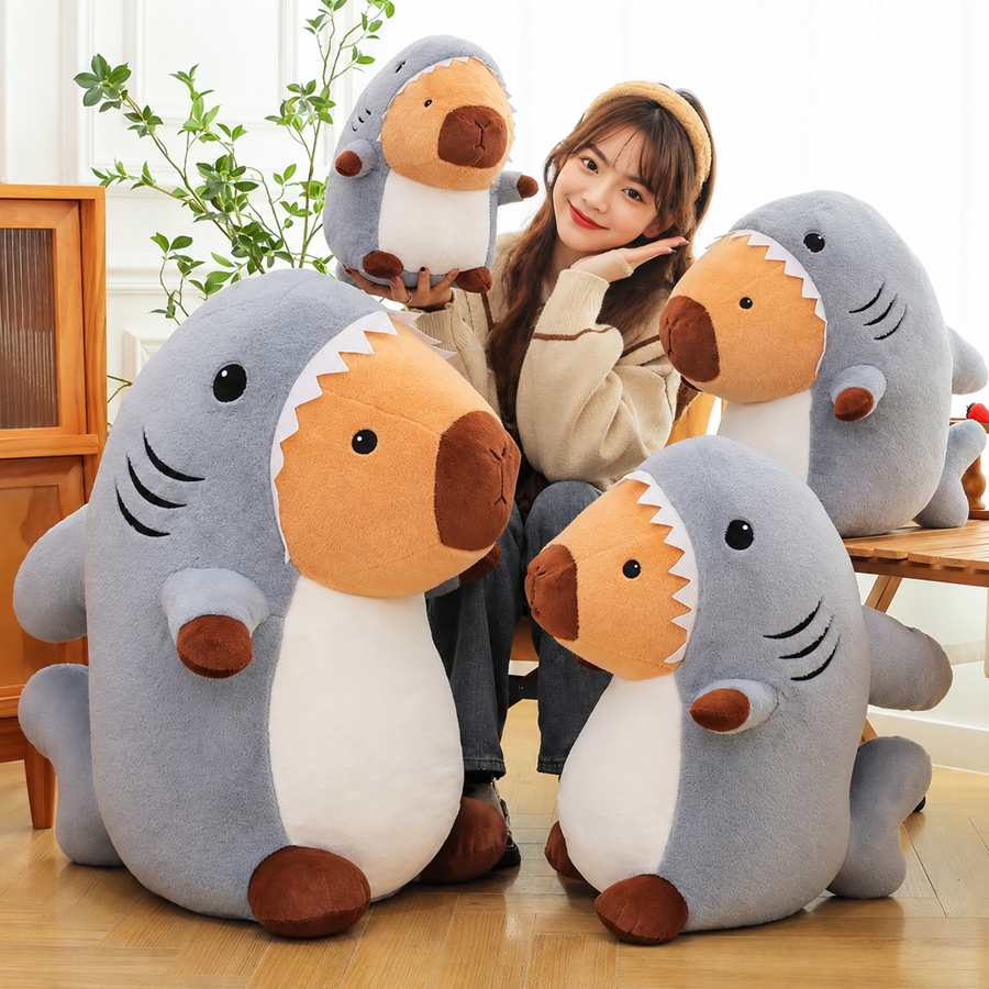 Capybara Shark Plushie – photo 6