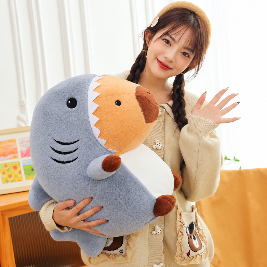 Capybara Shark Plushie – photo 7