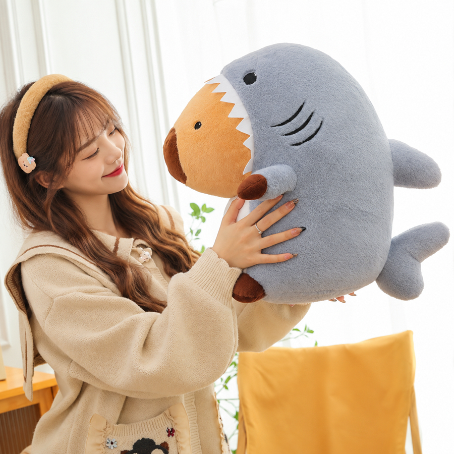 Capybara Shark Plushie – photo 8