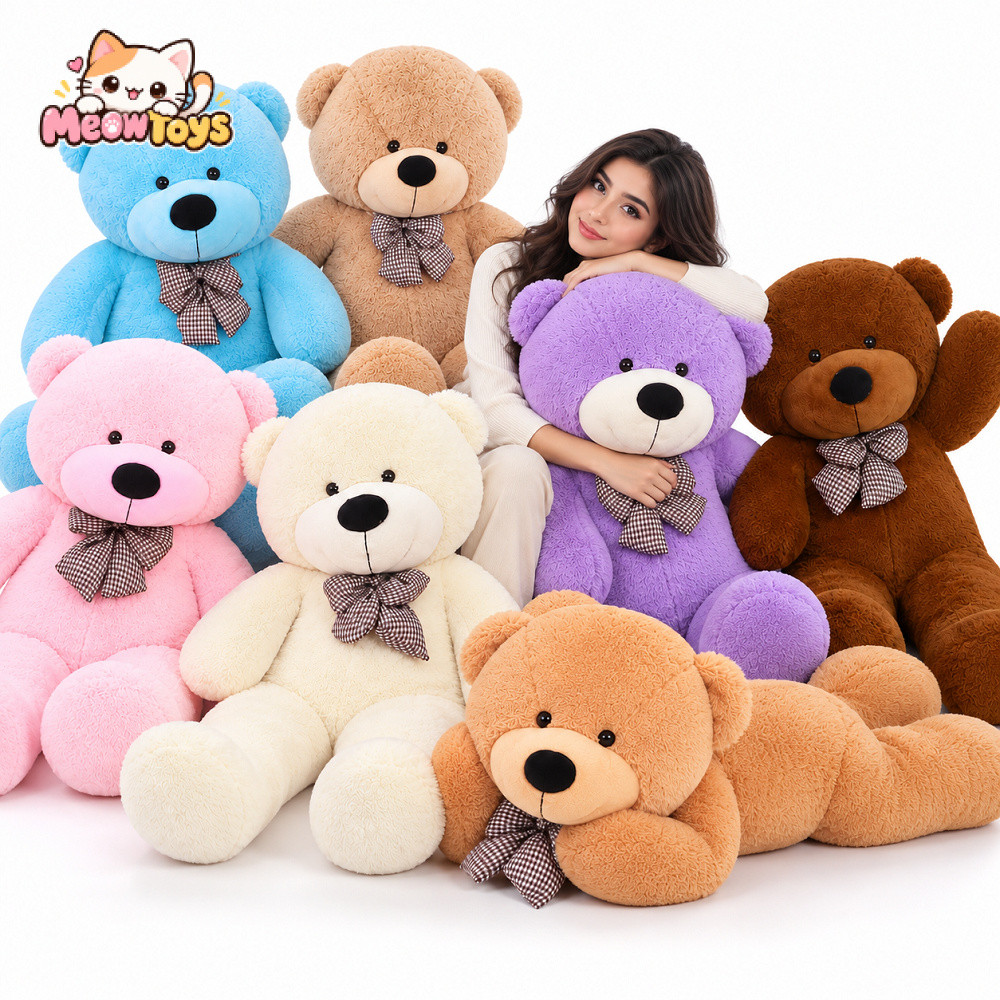 Giant Bow Tie Teddy Bear