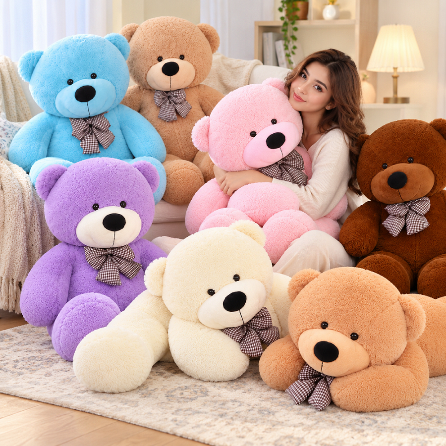 Giant Bow Tie Teddy Bear – photo 4