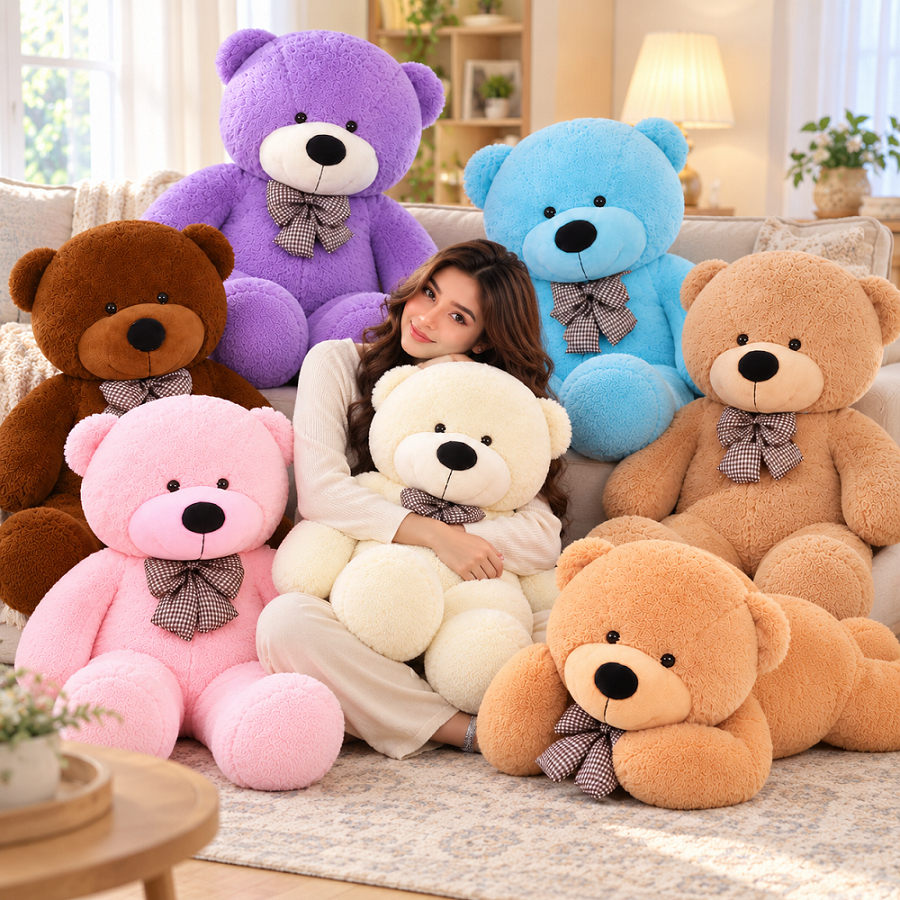 Giant Bow Tie Teddy Bear – photo 5