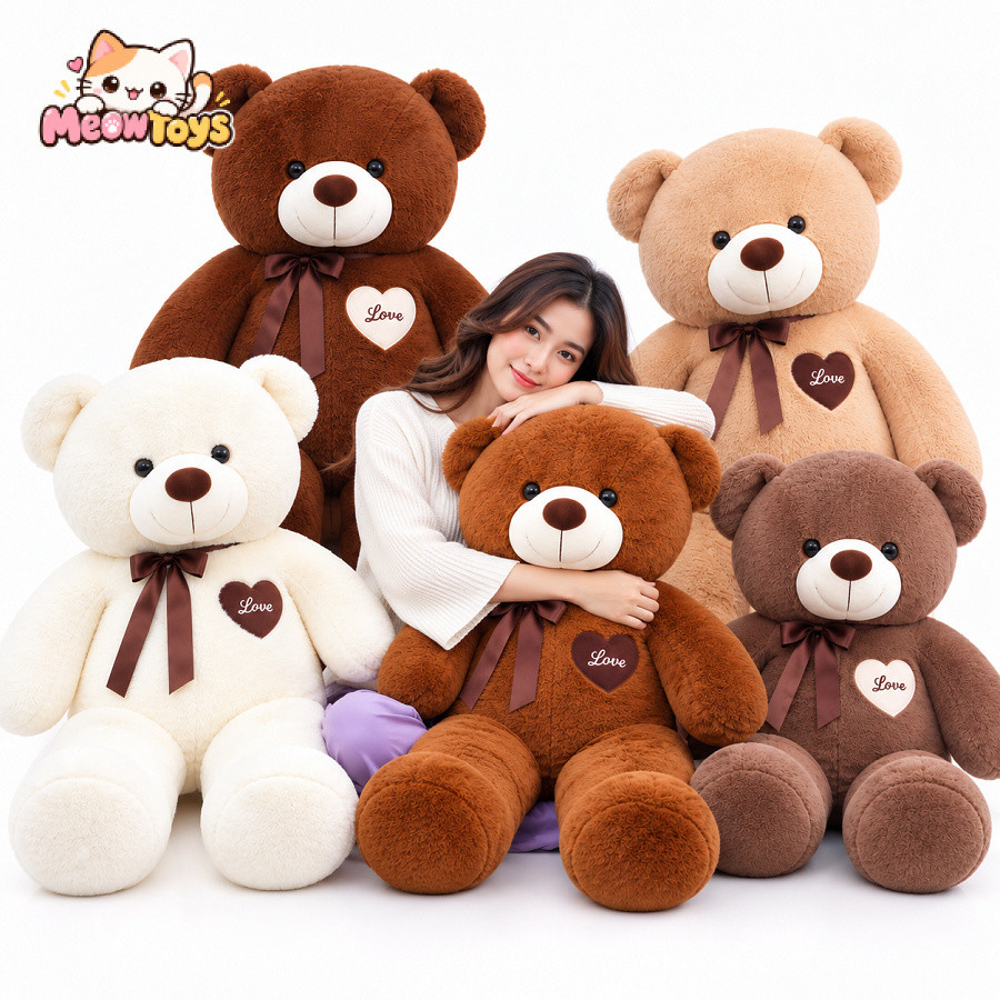 Giant Love Teddy Bear