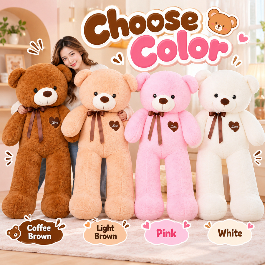 Giant Love Teddy Bear – photo 7