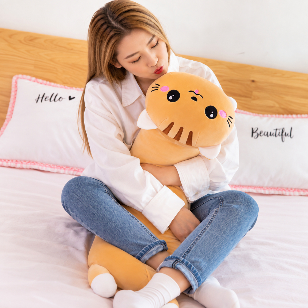 Kawaii Long Cat Pillow – photo 5