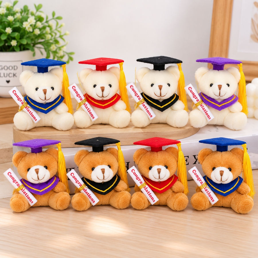 Mini Graduation Bear 7cm (5 Pack) – photo 5