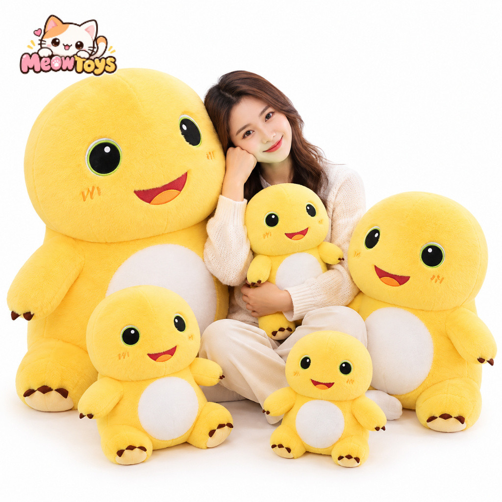 Yellow Dinosaur Plushie